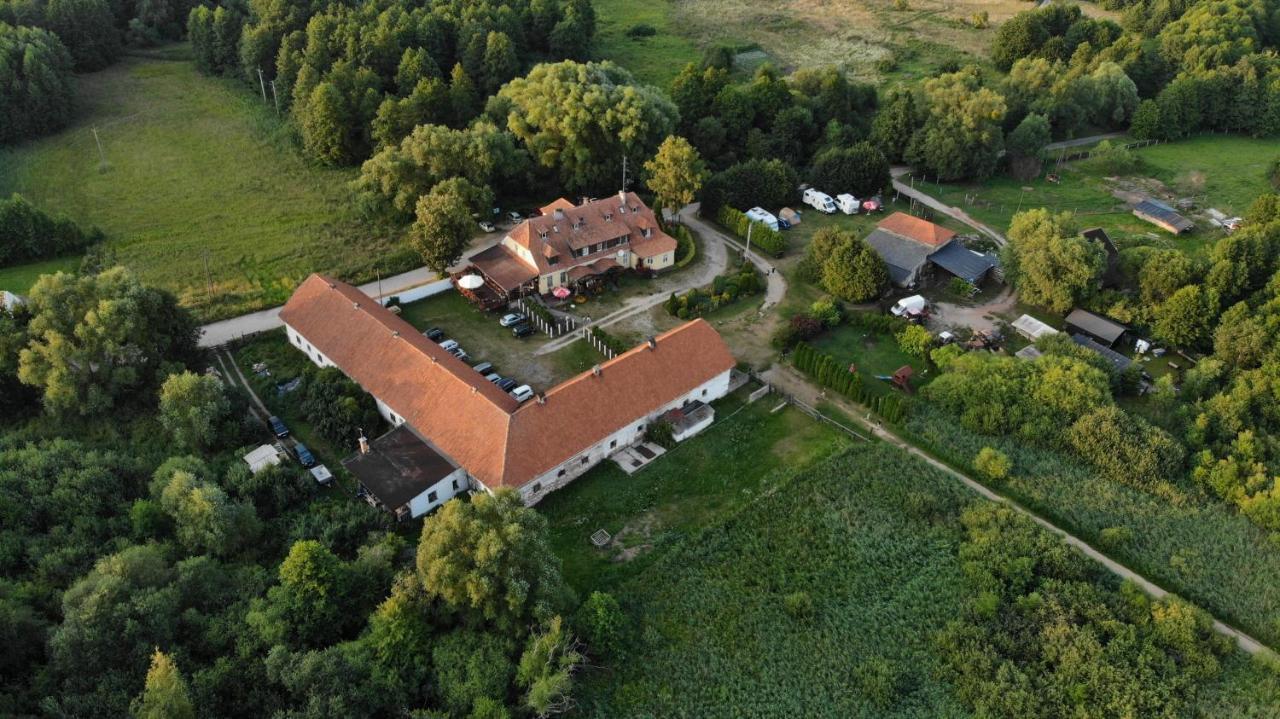 Folwark Luknajno Nad Jeziorem Sniardwy Gospoda Dziedzictwo Kulinarne Warmia-Mazury Mikołajki Kültér fotó