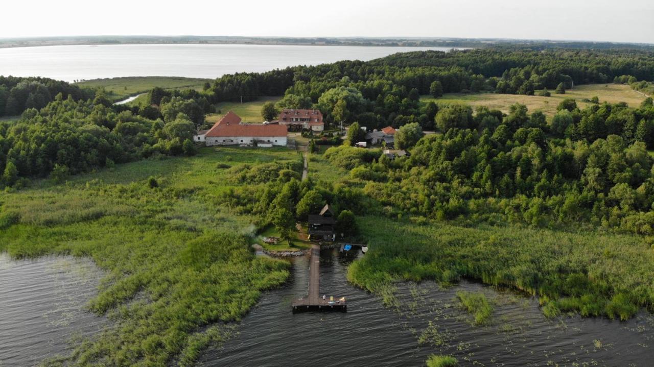Folwark Luknajno Nad Jeziorem Sniardwy Gospoda Dziedzictwo Kulinarne Warmia-Mazury Mikołajki Kültér fotó
