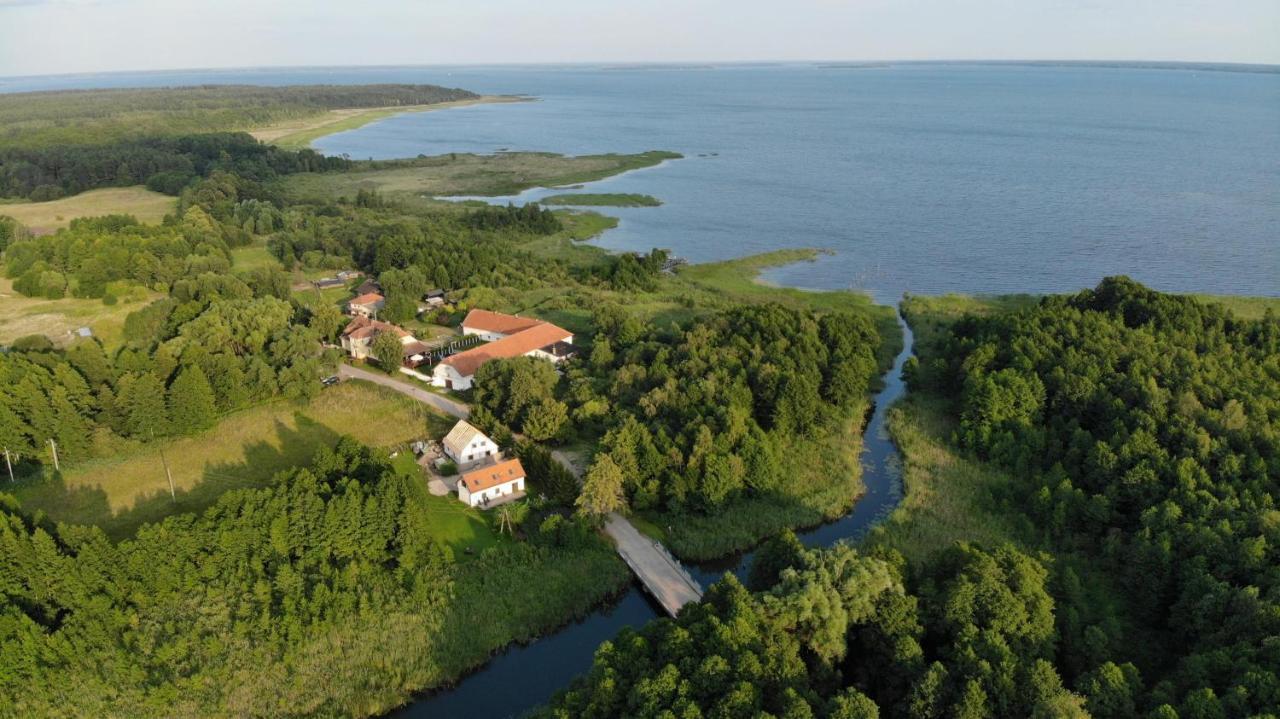 Folwark Luknajno Nad Jeziorem Sniardwy Gospoda Dziedzictwo Kulinarne Warmia-Mazury Mikołajki Kültér fotó